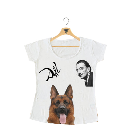 tshirt donna maniche corte  "Dali Webachtal"