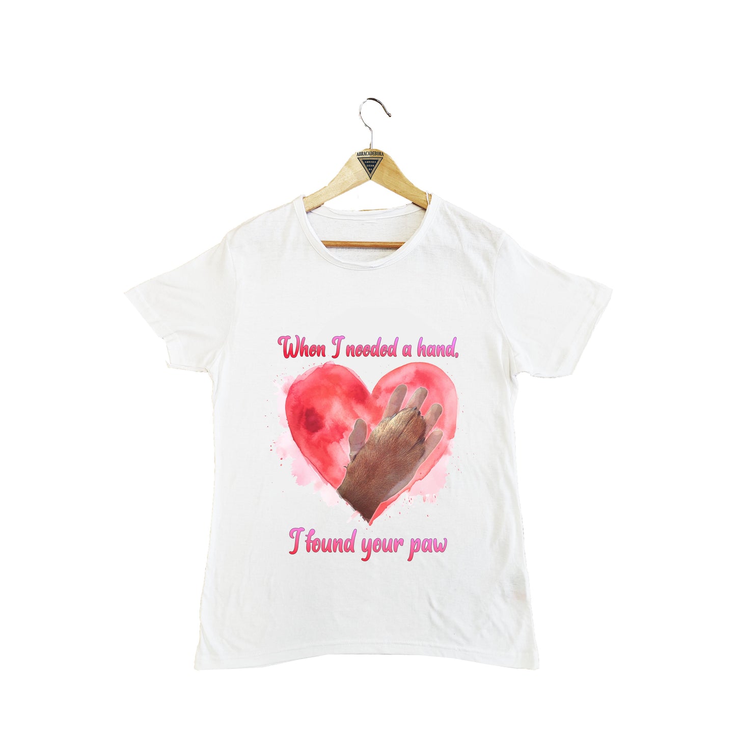 T-shirt maniche corte "Found a Paw"