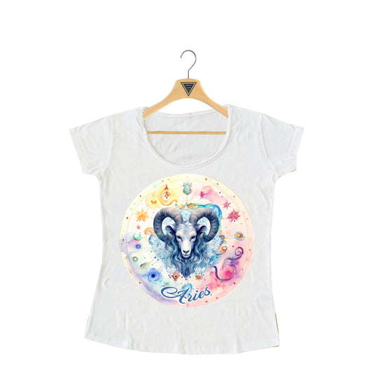 T-shirt maniche corte "segno zodiacale ariete"