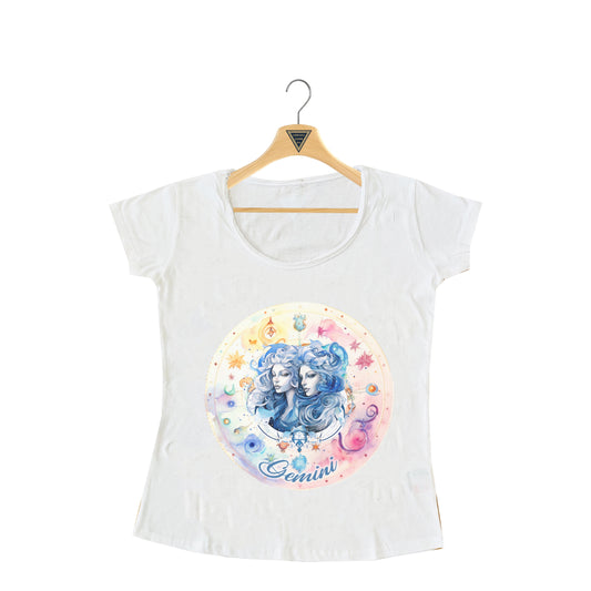 T-shirt maniche corte "segno zodiacale gemelli"