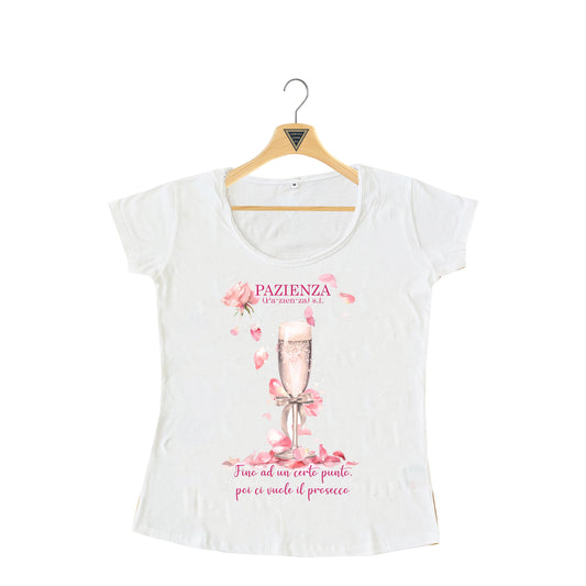 T-shirt maniche corte "Pazienza"