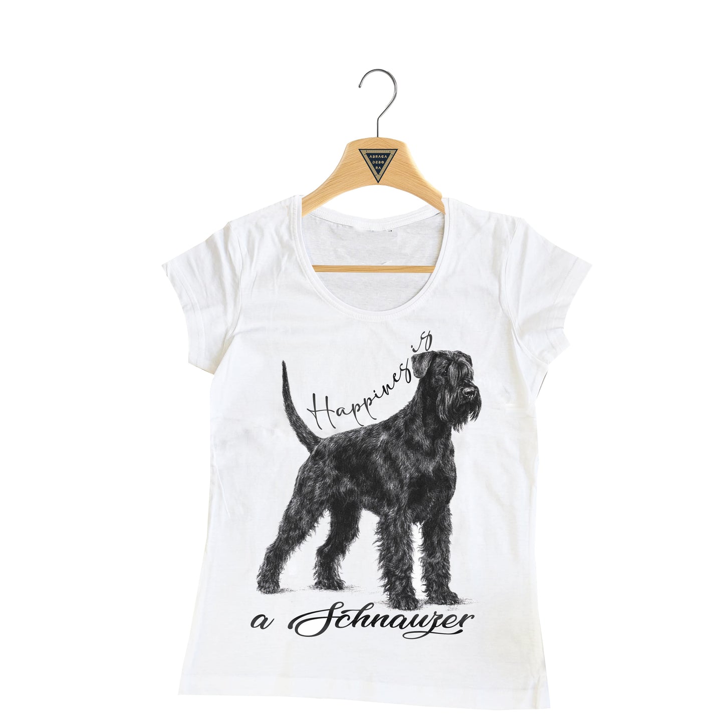 T-shirt Schnauzer Black