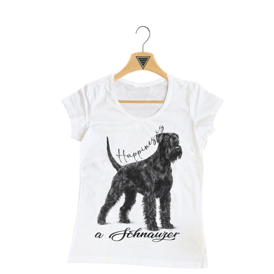 T-shirt Schnauzer Black